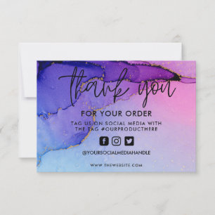 Lila Gold Abstrakte Farbmedieneinlage