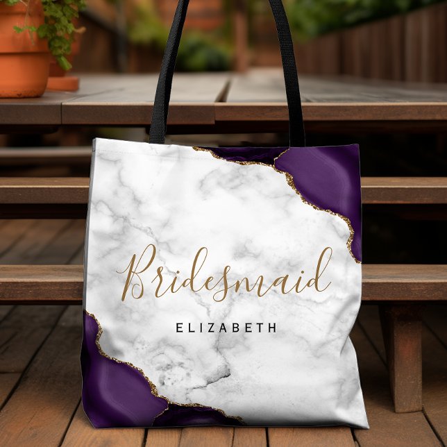 Lila Gold-Achat-Marmor-Brautjungfer (Von Creator hochgeladen)