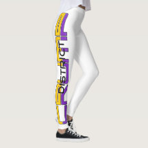 LILA/GOLD-LEGGINGS