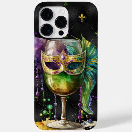 LILA GOLD MARDI GRAS FESTIVE GETRÄNKE Case-Mate iPhone 14 PRO MAX HÜLLE