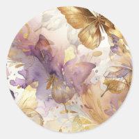 Lila & Gold Schmetterlingskleidung Fantasy Sweet 1