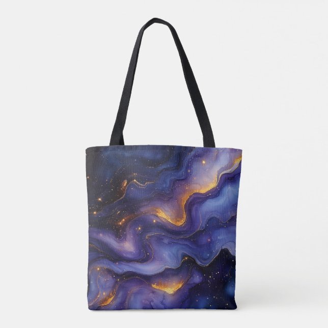 Lila Gold-Tasche (Rückseite)