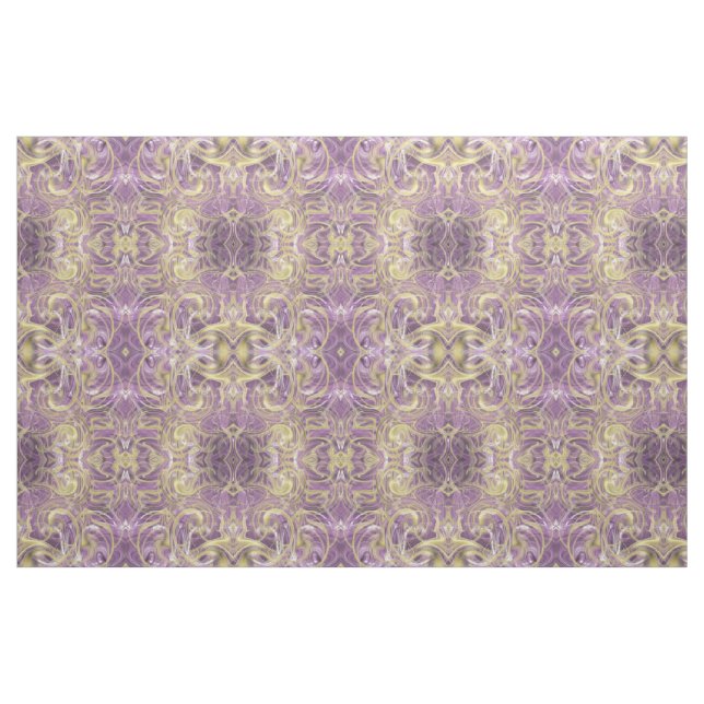 lila Goldgewebe, buntes Haus Stoff (Fat Quarter (45,7 x 55,9 cm))