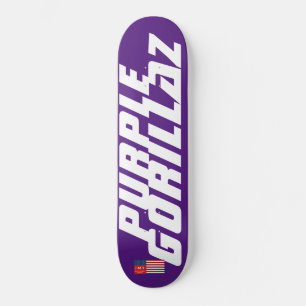 LILA GORILLAZ-Skateboard Skateboard