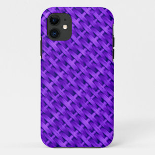 Lila Grafikdesign iPhone 11 Hülle