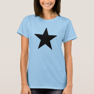Lila graues schwarzes Grün fünf T-Shirt