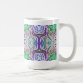 Lila Green Fantasy-Tasse Kaffeetasse