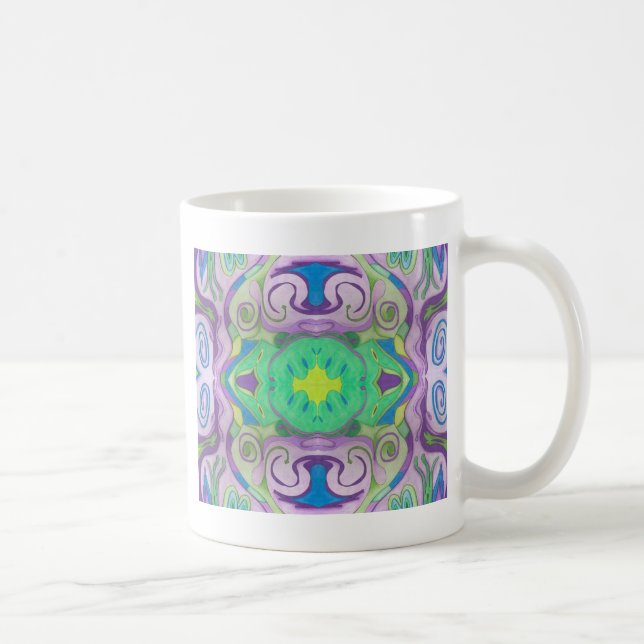 Lila Green Fantasy-Tasse Kaffeetasse (Rechts)