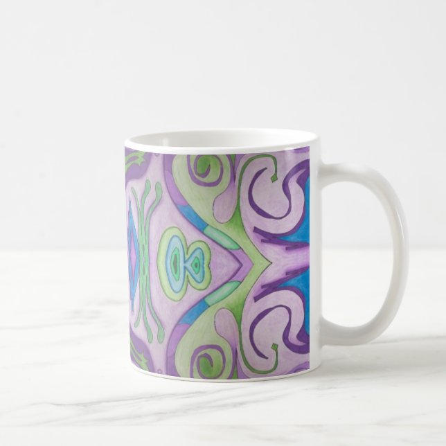 Lila Green Fantasy-Tasse Tasse (Rechts)