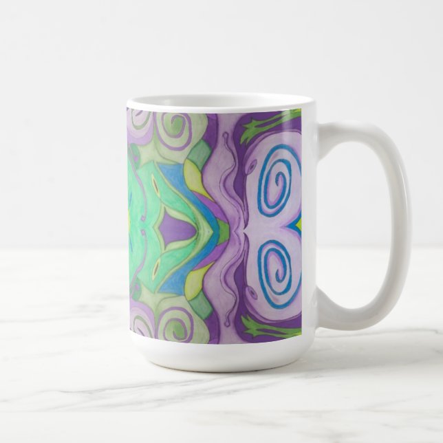 Lila Green Fantasy-Tasse Tasse (Rechts)