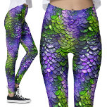 Lila Green Mermaid Tritasy Dragon Kostüm Leggings<br><div class="desc">Tauchen Sie ein in die magische Welt der Fantasie mit diesen Lila und grünen Meerjungfrau, Triton und Poseidon-inspiriert Drachenskales/Schwanz-Leggings. Ideal, um den zauberhaften Reiz der Meerjungfrauen oder die wahre Majestät der mythischen Meereslebewesen zu genießen. Die lebhaften lila und grünen Farbtöne, gepaart mit dem drachenartigen Muster, beinhalten Wassertröpfchen, die einen nassen...</div>