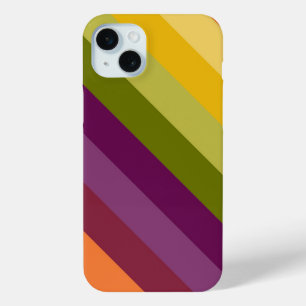 LILA GREEN ORANGE YELLOW STRIPES Case-Mate iPhone HÜLLE