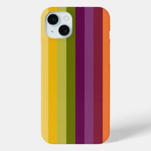 LILA GREEN ORANGE YELLOW STRIPES Case-Mate iPhone HÜLLE