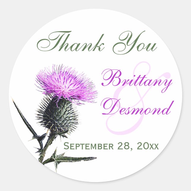 Lila, grün, weiß, 1,5" Durchmesser Aufkleber (Vorderseite)