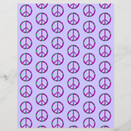 Lila Grünbuch verbindet Friedenssignalisierung