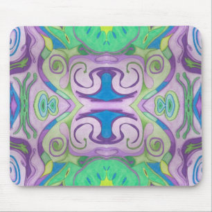 Lila grüne Fantasie Mousepad