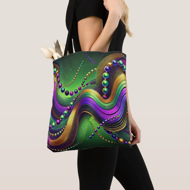 LILA GRÜNE GOLD MARDI GRAS WAVES & BEADS (Von Nahem)