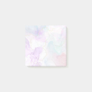 Lila, grüne, rosafarbene Farben Elegant Post-it Klebezettel