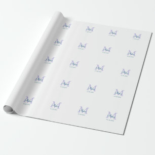 lila grünes Datum Geschenkpapier