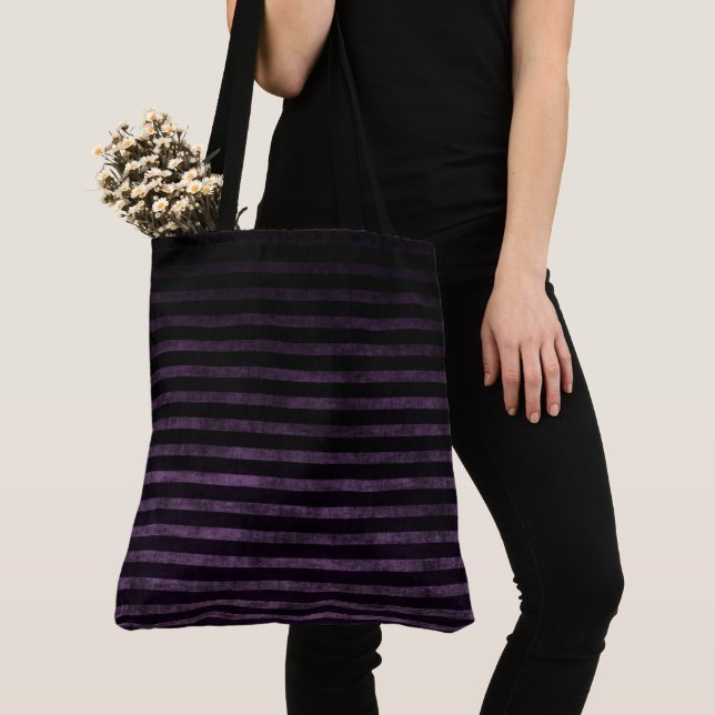 Lila Grunge Ombre Streifen (Von Nahem)