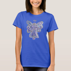 Lila Guardian Angel Custom Art Shirt