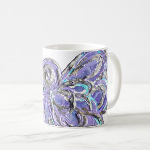 Lila Guardian Angel Custom Coffee Tasse Cup