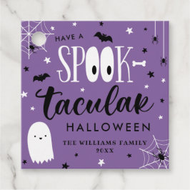 Lila haben ein Spooktacular Halloween Geschenkanhänger