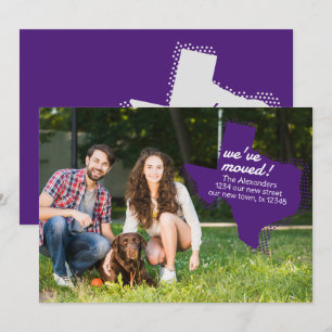 Lila haben wir uns bewegt - Texas-Dotted-Bewegung Ankündigung