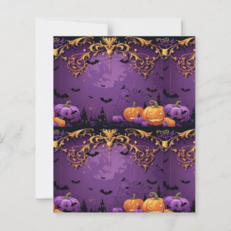 Lila Halloween-Scrapbook