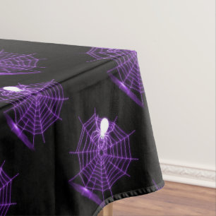Lila Halloween-Webtablett Tischdecke
