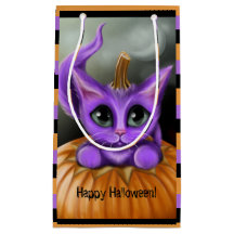 Lila HalloweenKitty Striped
