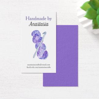 Lila handgefertigtes Crochet