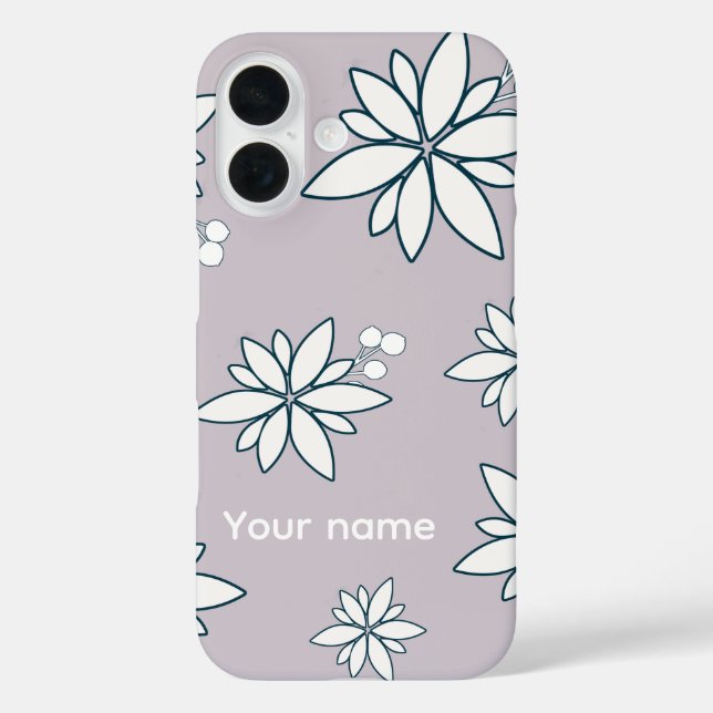 lila Handyhülle Case-Mate iPhone Hülle (Rückseite)
