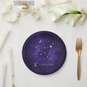 Lila Hartkorn   Astrologie Horoskop Pappteller