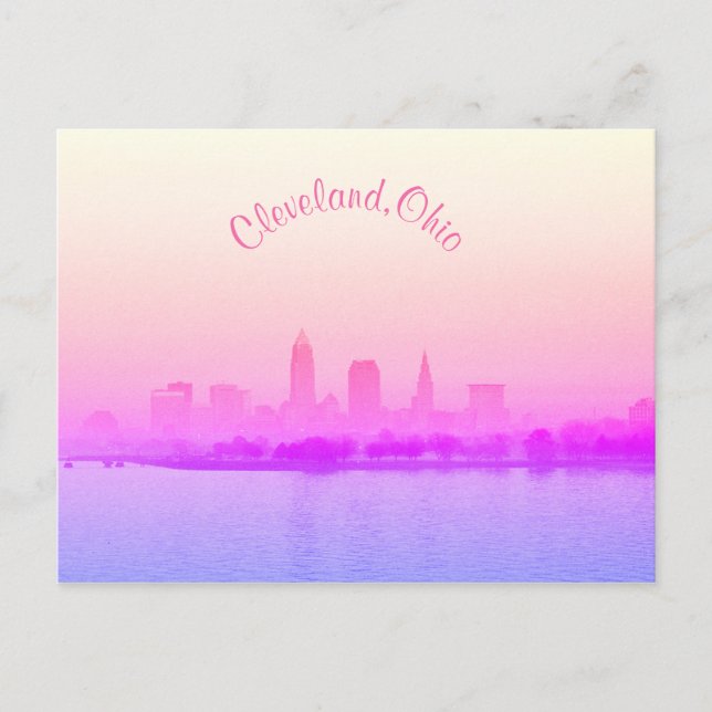 Lila Haze Cleveland Postcard Postkarte (Vorderseite)
