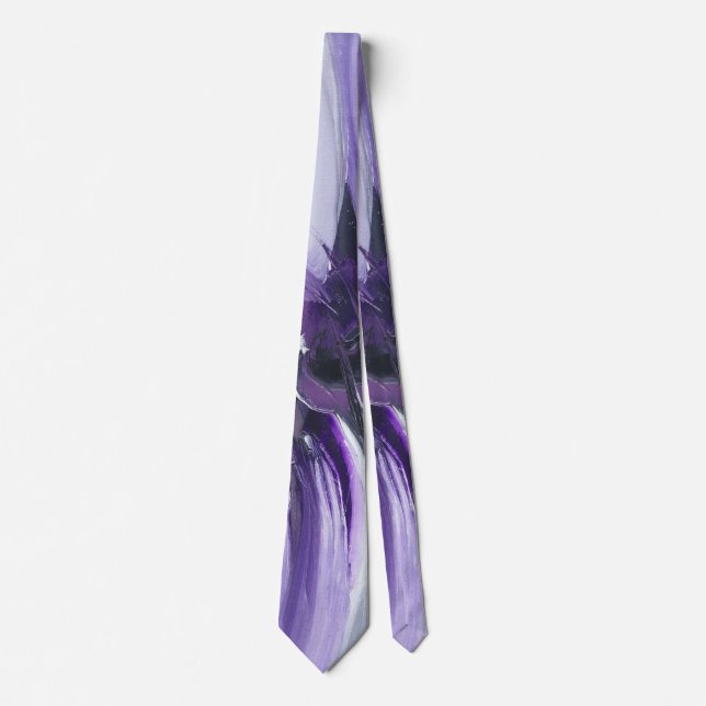 Lila Haze Neck Tie Krawatte (Vorderseite)