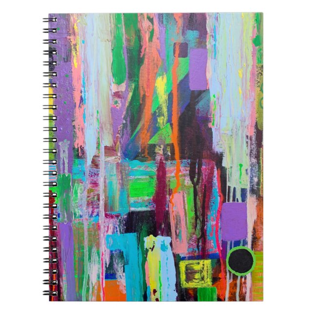 Lila-Haze-Notebook Notizblock (Vorderseite)