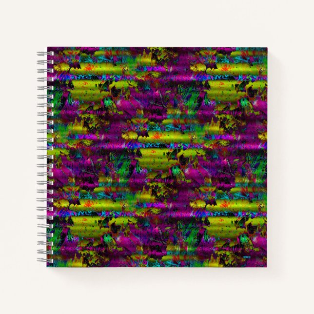 Lila Haze...... Notizbuch (Vorderseite)