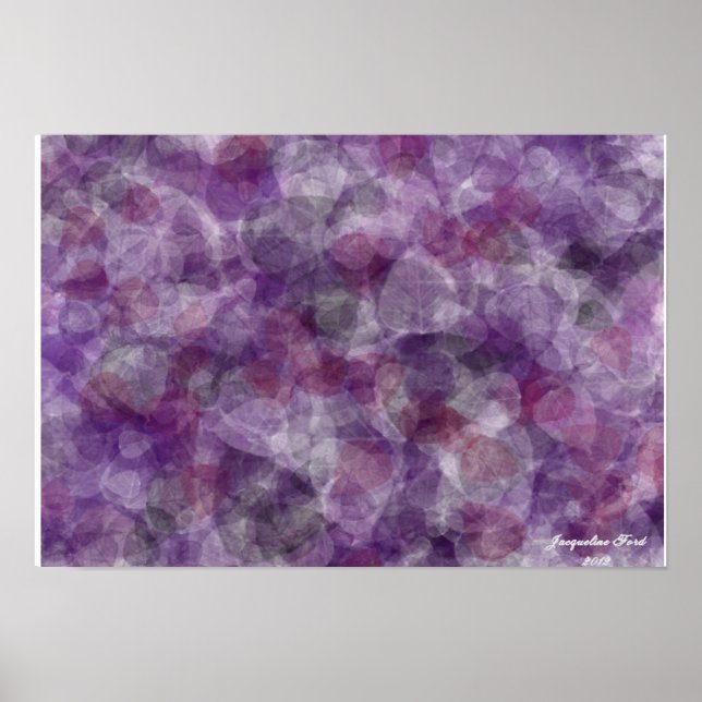 Lila Haze Poster (Vorne)