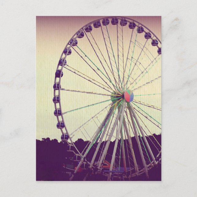 Lila Haze Postkarte (Vorderseite)