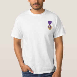 Lila Heart us Military Award Veteran Gift T-Shirt
