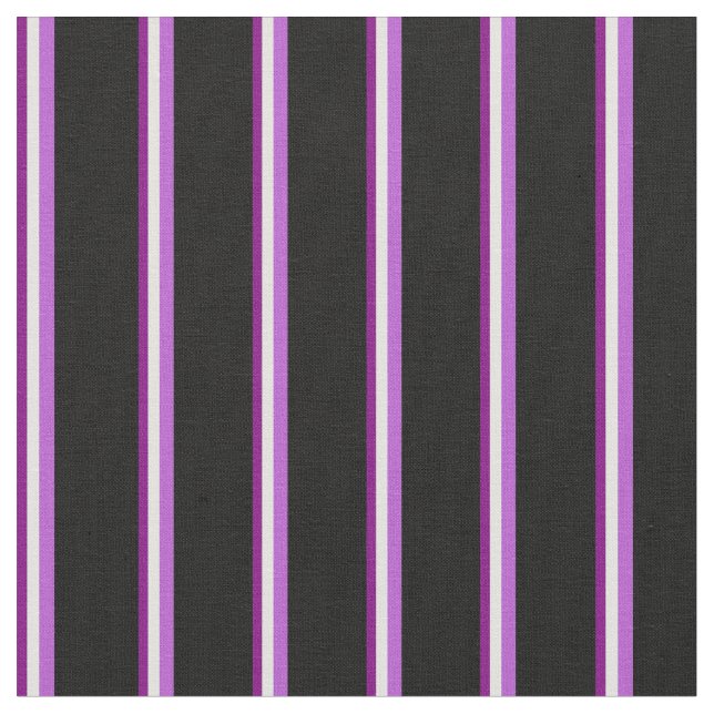 Lila, hell, orchid und schwarz stoff (Nahaufnahme)
