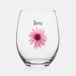 Lila, heller, benutzerdefinierter Mug Weinglas Ohne Stiel