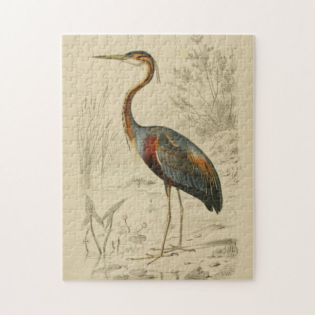 Lila Heron Travies Edouard Puzzle (Vertikal)