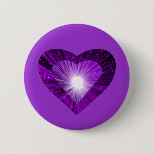 Lila Herz-"Herz" Knopf lila Button