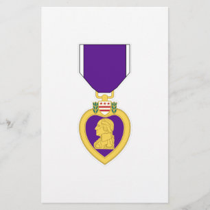 Lila Herz-Medaille