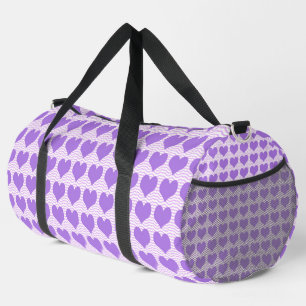 Lila Herzen Große Reisetasche Duffle Bag