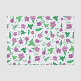 Lila Hibiskus Seidenpapier