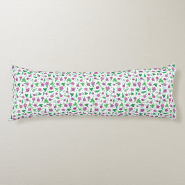 Lila Hibiskus Seitenschläferkissen