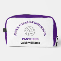 Lila High School Volleyballspieler Personalisiert